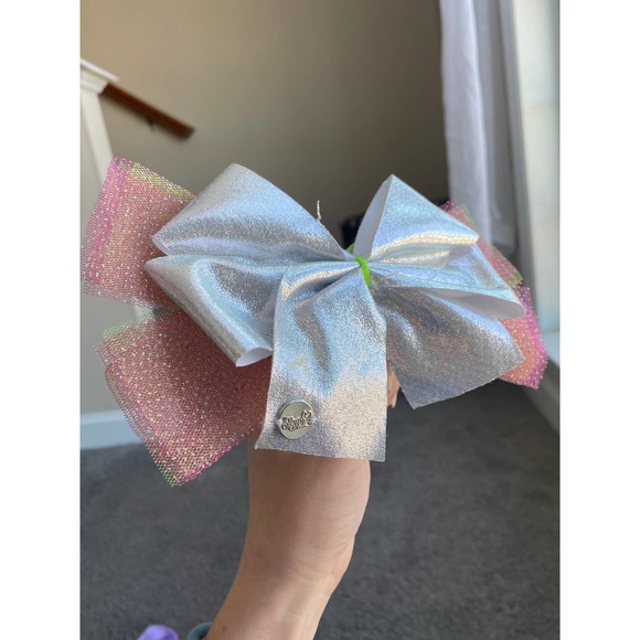 JoJo Siwa pink/purple/rainbow bows (4 bows total) - Picture 6 of 7